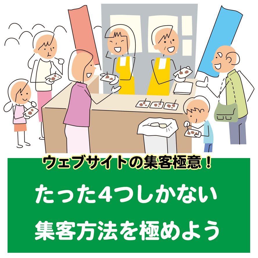 集客ができるホームページを